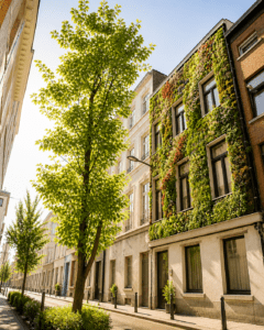 Mur végétal extérieur